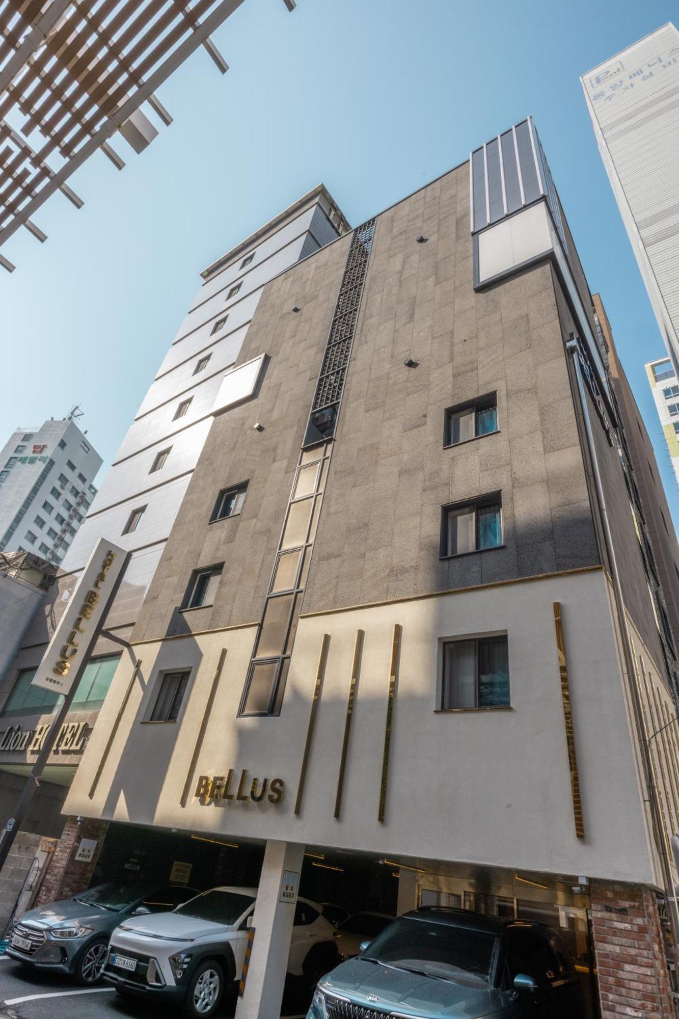 Hotel Bellus Busan Exterior foto